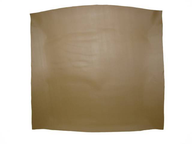 Headliner Assy, Roof, Vinyl, Sand Beige, W/ Front Mounted Dome Light, Incl Pre Installed Abs Backing Board,Repro
