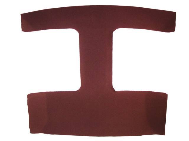 Headliner Assy, Roof, Vinyl, Walnut, W/ Front Mounted Map Light, T-Roof Cutout, Incl Pre Installed Abs Backing Board,Repro