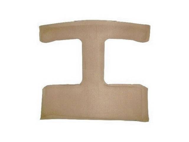 Headliner Assy, Roof, Vinyl, Sand Beige, W/ Front Mounted Map Light, T-Roof Cutout, Incl Pre Installed Abs Backing Board,Repro
