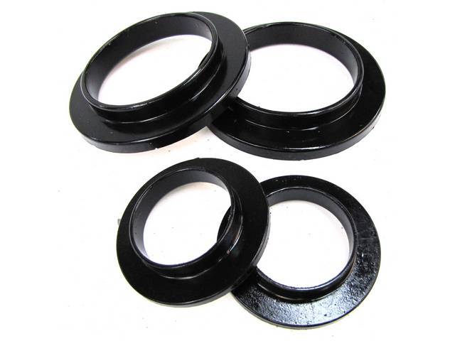 Insulators, Rear Coil Spring, Bbk Performance, Incl Uppers Only