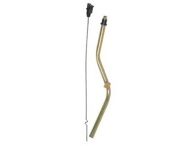 Filler Tube, Trans Oil Dip Stick, This Unit Includes Both Tube And Dip Stick To Give A More Accurate Oil Reading, The Dip Stick Is Designed As A Locking Unit, Repro