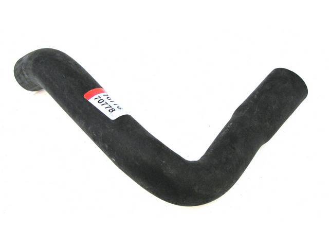 Hose, Radiator, Lower, 1 1/2 Inch X 1 3/4 Inch I.d X 17 Inch, Repro