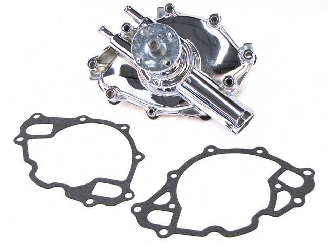 Tuff Stuff Performance Platinum SuperCool Water Pump for (79-85) 5.0L Chrome