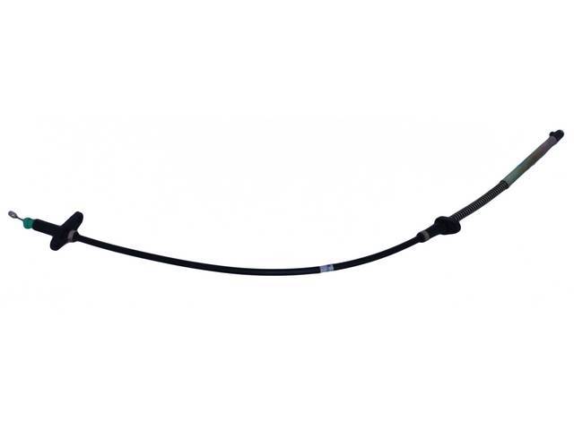 Cable Assy, Accelerator Pedal, To Carburetor, 27 Inch Long, Repro