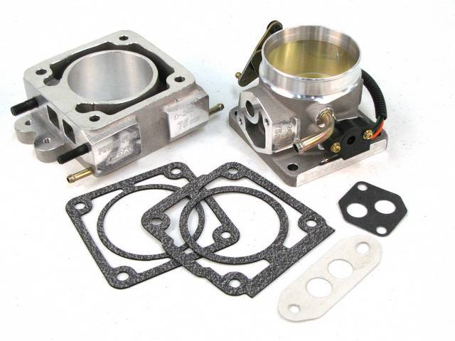 Throttle Body And Egr Plate Kit, Bbk Performance, 75 Mm Opening, Incl Matching Throttle Body And Egr Plate, Tps Sensor And Gaskets, Must Reuse Stock Hardware, Repro