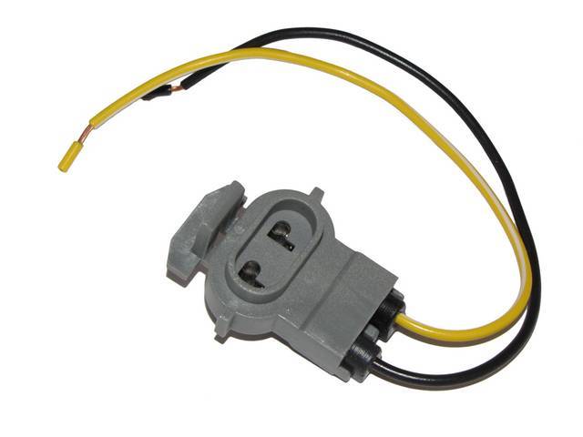 Repair Harness, Fuel Tank Sender, Gray, Incl (2) 8 Inch Long 18 Gauge Leads, Designed To Replace Factory Plug