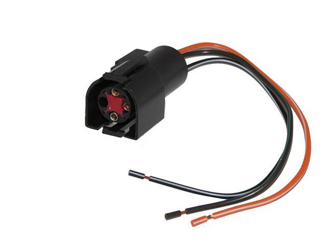 Repair Harness, Egr Valve Sensor, Incl (3) 8 Inch Long 18 Gauge Leads, Designed To Replace Factory Style Plug