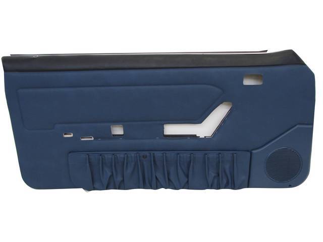 Panel Set, Inside Door, Pre-Assembled, Crystal Blue, W/