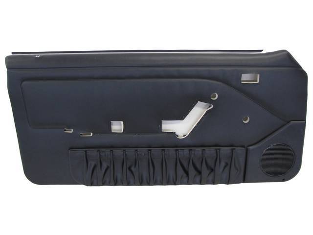 Panel Set, Inside Door, Pre-Assembled, Ebony / Black,