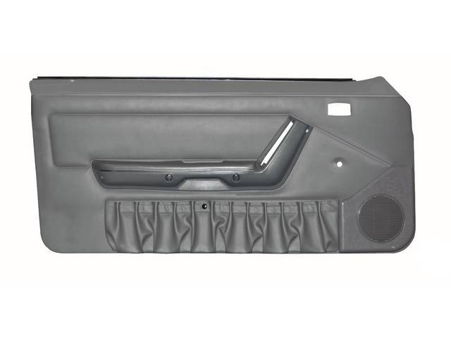 Panel Set, Inside Door, Pre-Assembled, Titanium Gray, W/
