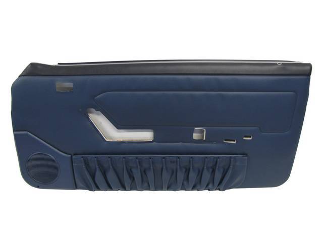 Panel Set, Inside Door, Pre-Assembled, Royal Blue, W/