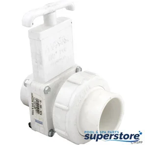Magic Plastics | Gate Valve, Magic Plastics, 1-1/2″Union x 1-1/2″spg, 3 pc | 0125-15