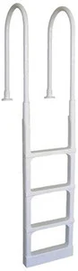 Main Access Pro Series Pool Deck Ladder, White 200300