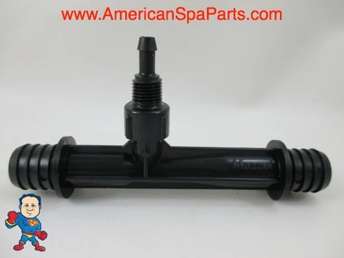 Mazzei 584K Ozone Injector Assembly 3/4″ Barb Small Orifice – Black Hot Tub Spa Part
