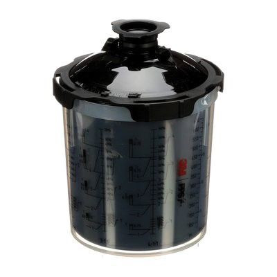 PPS 26710 Series 2.0 Standard Spray Cup System UV Kit, 650 mL, Black, Use With: Accuspray Spray Gun