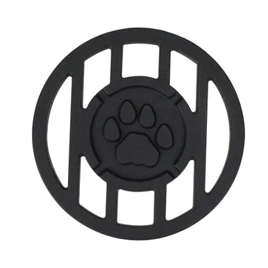 Pawprint Sports Mascot Inspired Round Branding Grill Iron Accessory