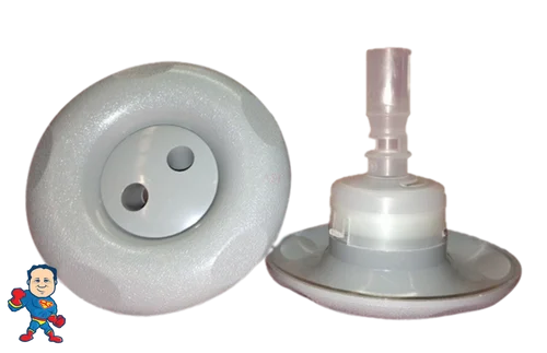 Pentair Cyclone Luxury Internal Jet Assembly – 4-1/8″ Gray Textured Pulse Nozzle LS Twist Lock