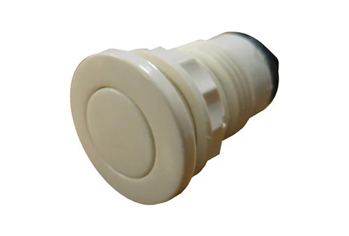 Pres Air Trol Air Button Flat, For Gunite, White | B340WHT