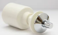 PresAirTrol Hergair Short Stem Button Chrome B513CS