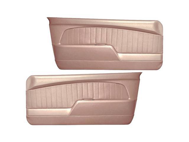 Door Panels, Sport Deluxe, Parchment Sierra Grain with Parchment Kiwi Grain Inserts
