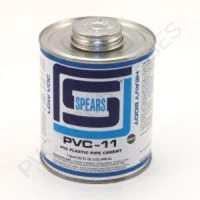 Quart PVC-11 Heavy Body Gray PVC, PVC11G-030