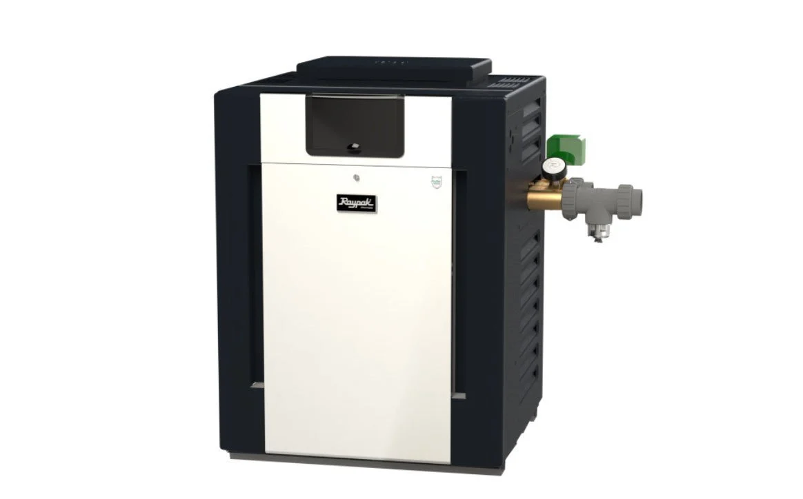 Raypak R268A Natural Gas Professional Digital Heater 0-2K’ 266K BTU 013729