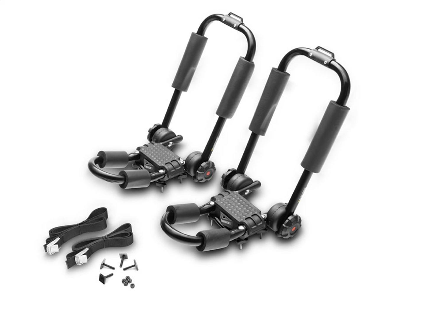 TruXedo 1707212 Elevate Kayak Carrier, J-Style, Fold-away Storage, Tie-downs