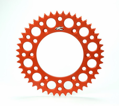Renthal 46T Orange Rear Sprocket 192U-420-46GPOR