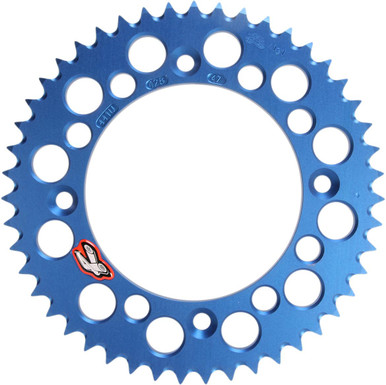 Renthal 47-Tooth Blue Rear Sprocket for Husqvarna TC85 441U-428-47GPBU