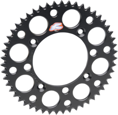 Renthal 50-Tooth Black Rear Sprocket 150U-520-50GBBK