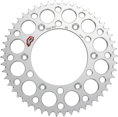 Renthal 50-Tooth Rear Sprocket for Honda CRF250R CRF450R CRF450X 154U-520-50GRSI
