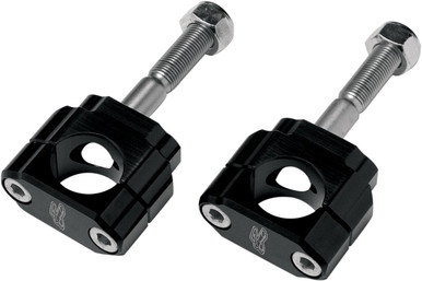 Renthal Bar Mount 1-1/8" 0mm Offset Black CL003