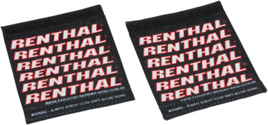 Renthal Clean Grips Black Red White G190
