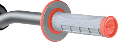 Renthal Dual-Compound Grips Orange 7/8" Half Waffle Twist Throttle G155