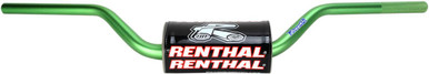 Renthal Fatbar RC High Bend 802mm Width 120mm Height 84mm Rise Green 609-01-GN