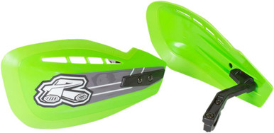 Renthal Green Moto Handguards Lightweight Dual-Compound Plastic Shield HG-100-GN