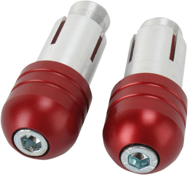 Renthal Red Handlebar End Plugs 7/8" 2011-T3 Aluminum E192