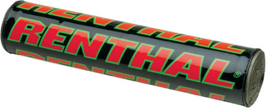 Renthal Team Issue Crossbar Pad 9.5in Black Red Green P272