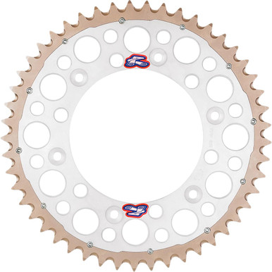 Renthal TwinRing Rear Sprocket 48T Silver 520 Chain 1540-520-48GPSI