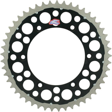 Renthal TwinRing Rear Sprocket 49T Black 520 Chain 1500-520-49GPBK