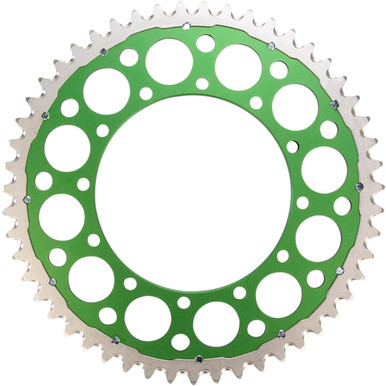 Renthal Twinring Rear Sprocket 51T Green 112052051GPGN