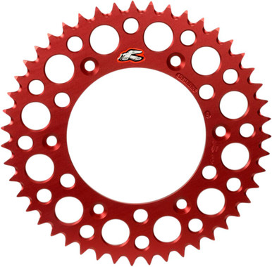 Renthal TwinRing Rear Sprocket 51T Red 520 Chain 1540-520-51GPRD