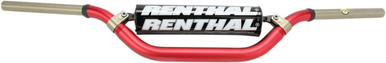 Renthal Twinwall 922 RC High Handlebar 32" Width 1-1/8" Clamp Red 92201RD07185