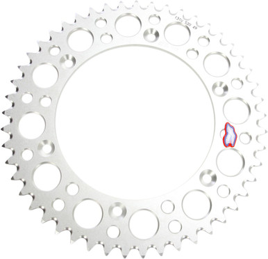 Renthal Ultralight Rear Sprocket 49T 520 Chain Silver 131U-520-49GBSI