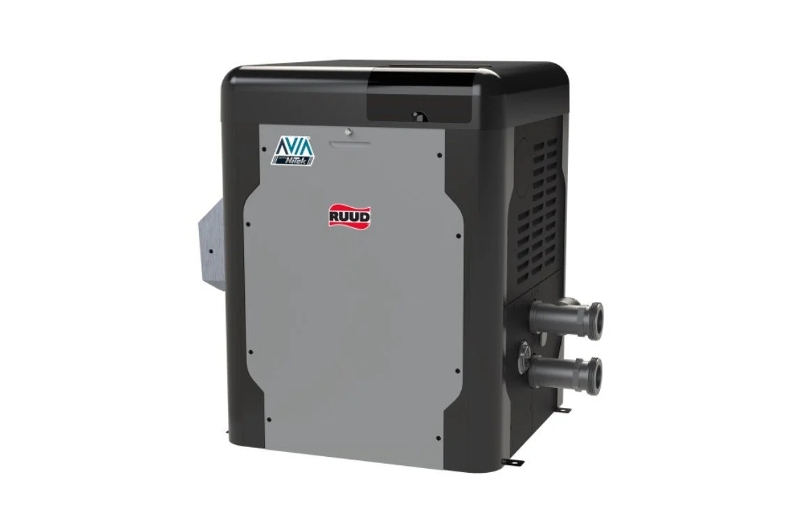 RUUD AVIA HD with NiTek Propane Pool and Spa Heater Model 404A 18111