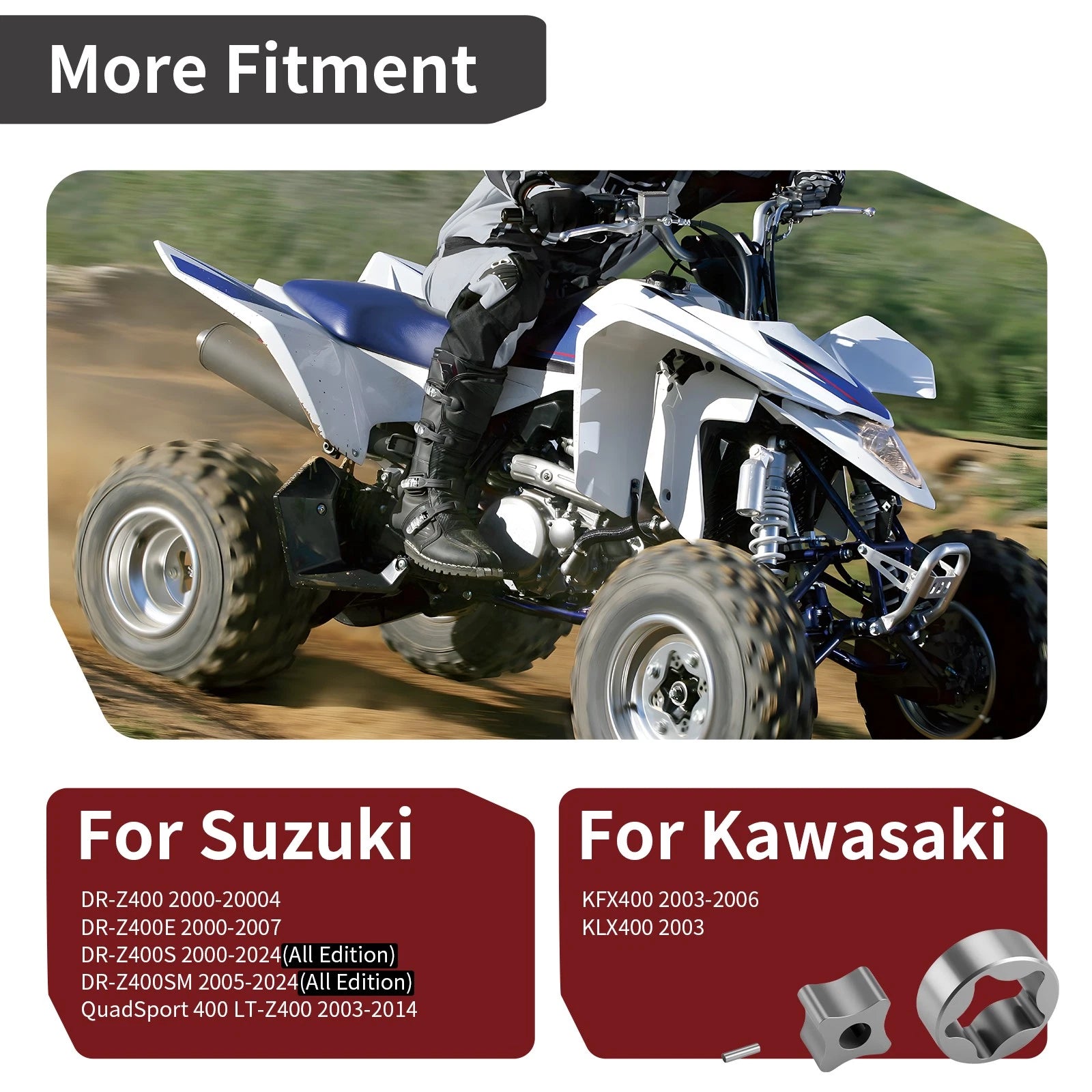 Oil Pump Rotor for Suzuki QuadSport Z400, DRZ400 (2003–2023)