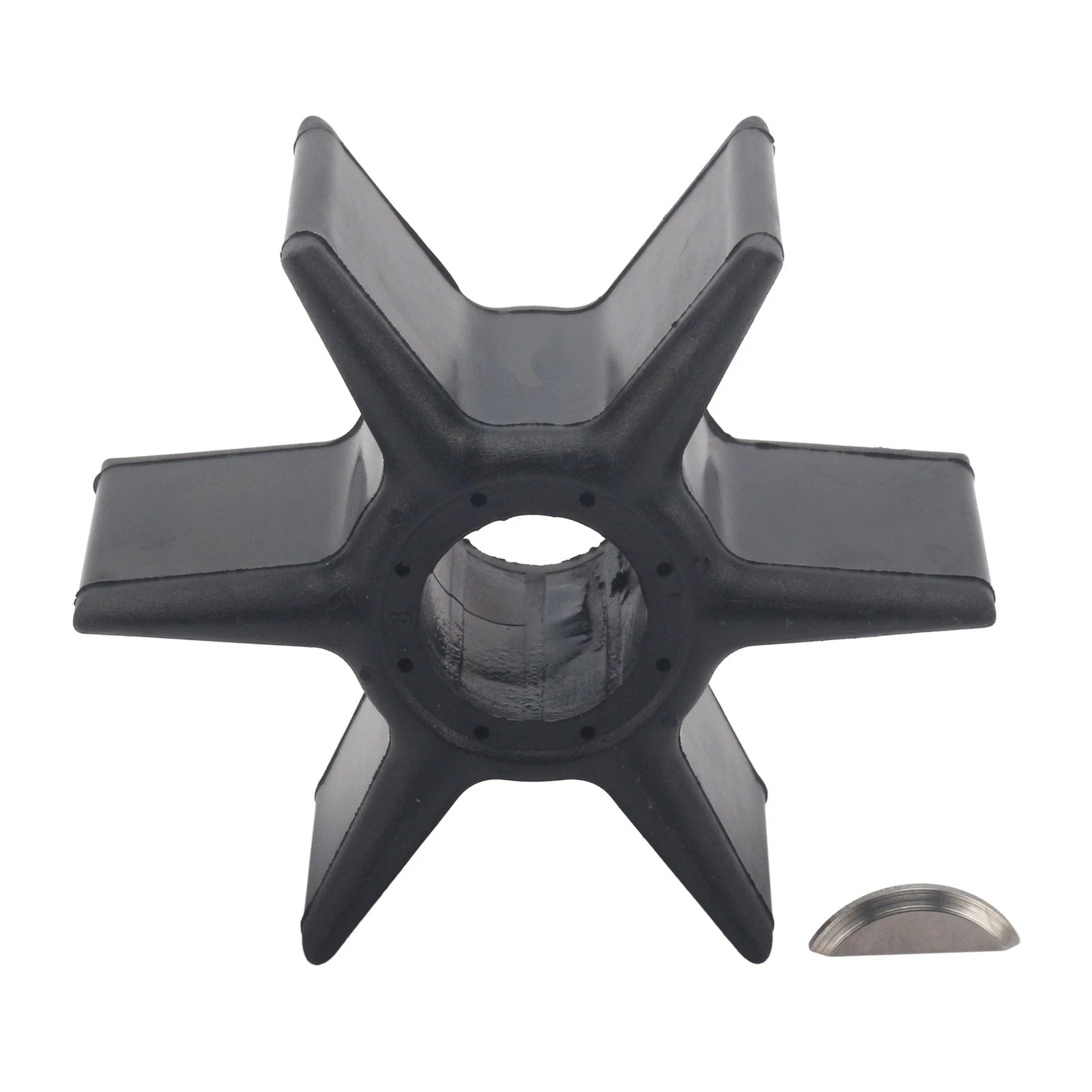 Water Pump Impeller & Key for Yamaha 225 250 300 HP (2000–2023) 6CE-44352-00 18-45617