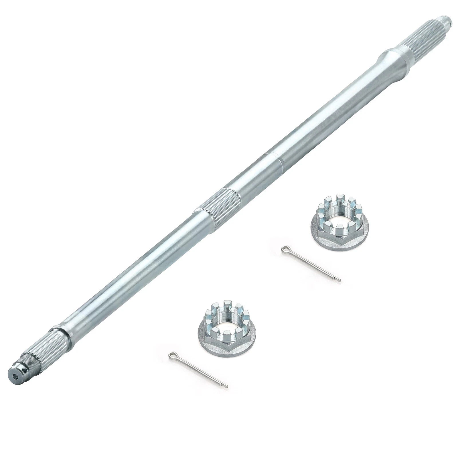 Rear Axle Shaft w/ Nuts for Honda Rancher 420 TRX420TE (2014–2024)