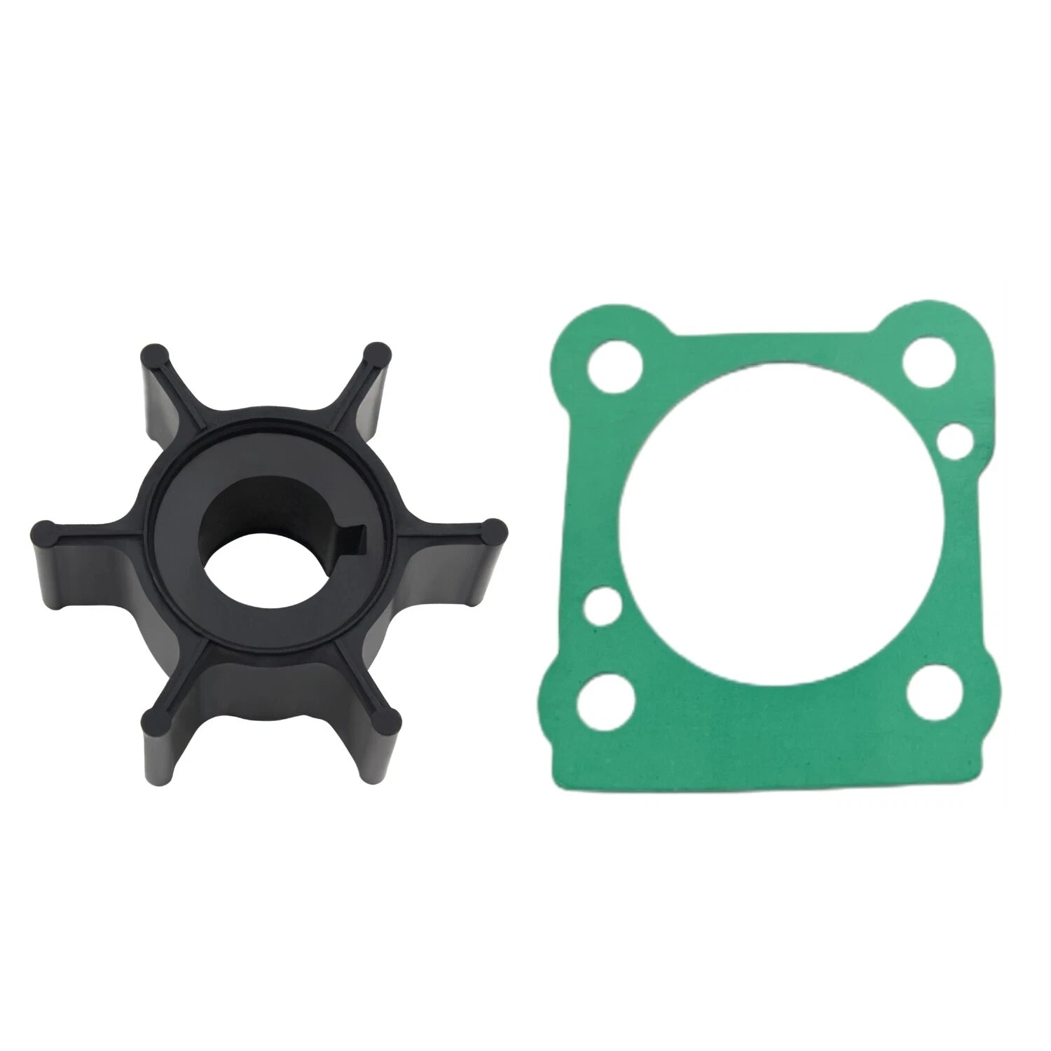 EPM 6G1-44352-00 Water Pump Impeller & Gasket for Yamaha 2-Str 6 8 HP Outboard