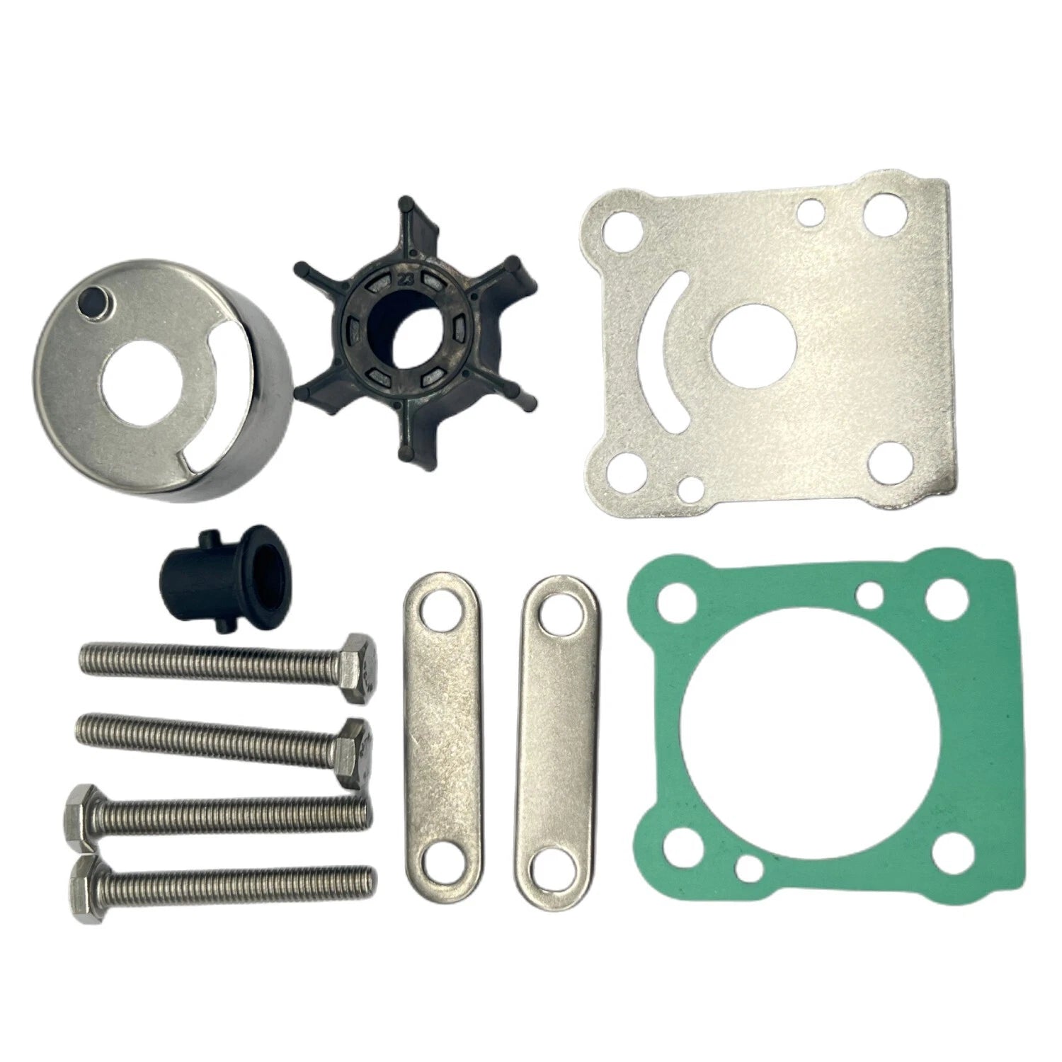Water Pump Impeller Kit for Yamaha 6-8 HP (18-3460, 6G1-W0078-A1-00, 6N0-W0078-A0-00)
